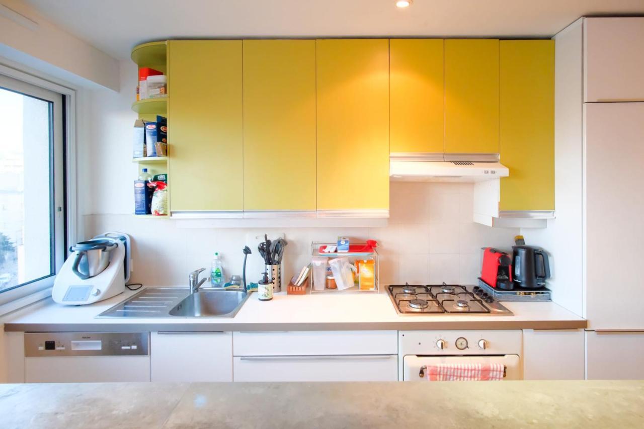 Beautiful And Bright Appt With Eiffel Tower View Apartment Paris Bagian luar foto